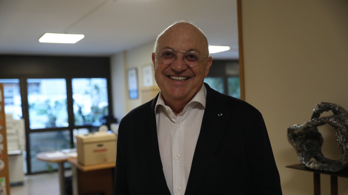 El president del Comitè Olímpic Andorrà, en la darrera assemblea de l’organisme.