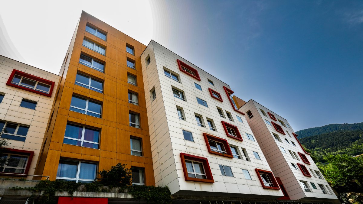 Els pisos de Jovial, a Andorra la Vella.