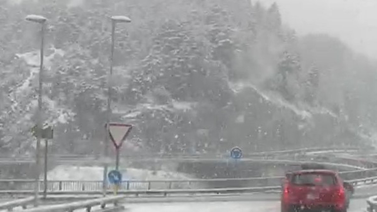 Tot nevat cap al tunel de les dos Valires.