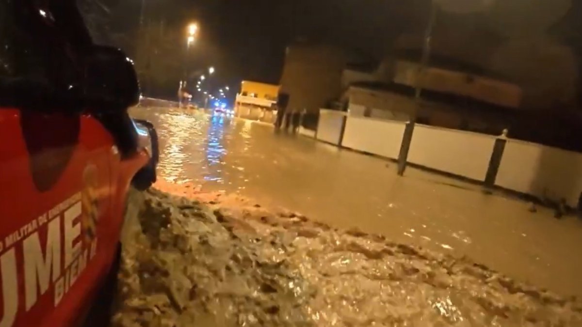 Les tasques de l'UME d'Espanya durant la borrasca Leonardo a Espanya.