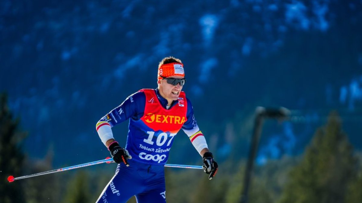 Irineu Esteve en una prova d'aquesta temporada