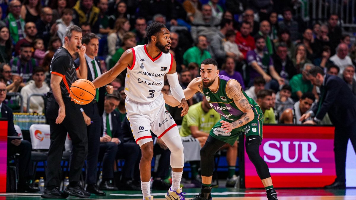 El MoraBanc ha perdut a la pista de l'Unicaja, a Màlaga.