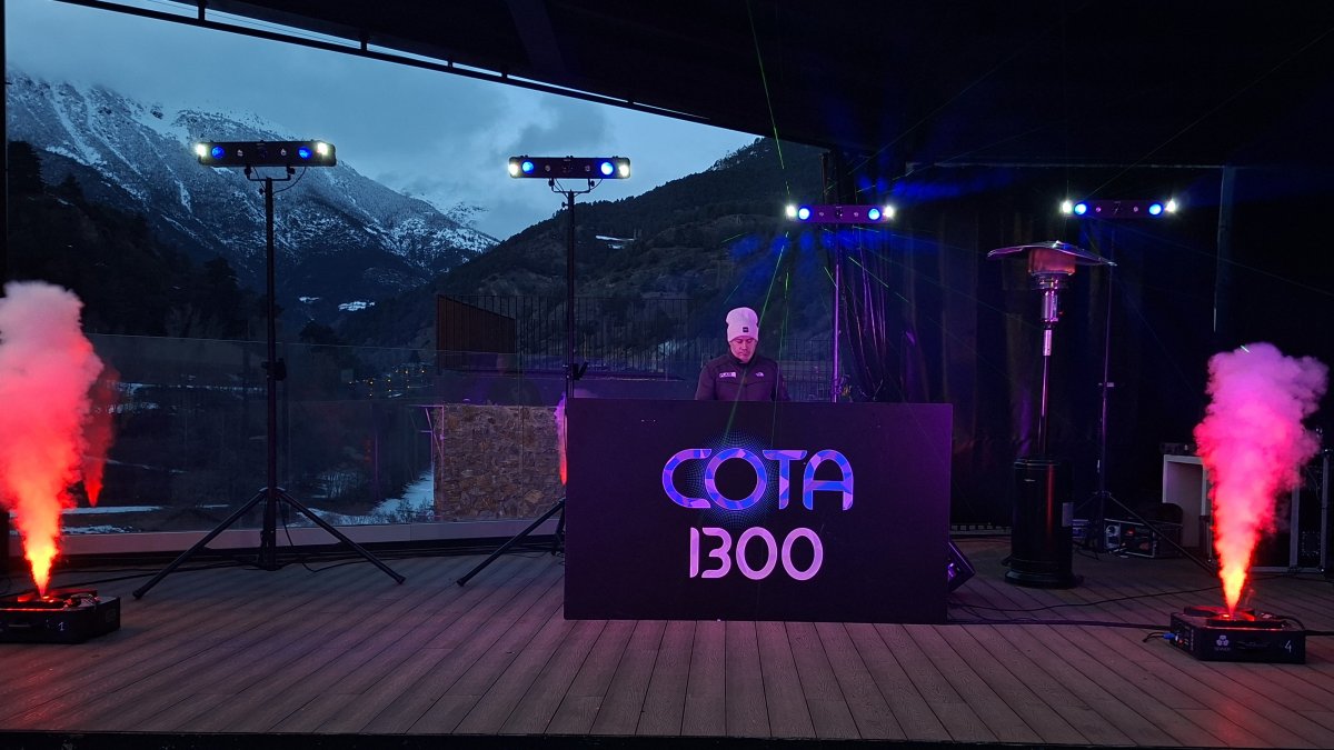 El dj de la Cota 1.300 punxant aquest dissabte.