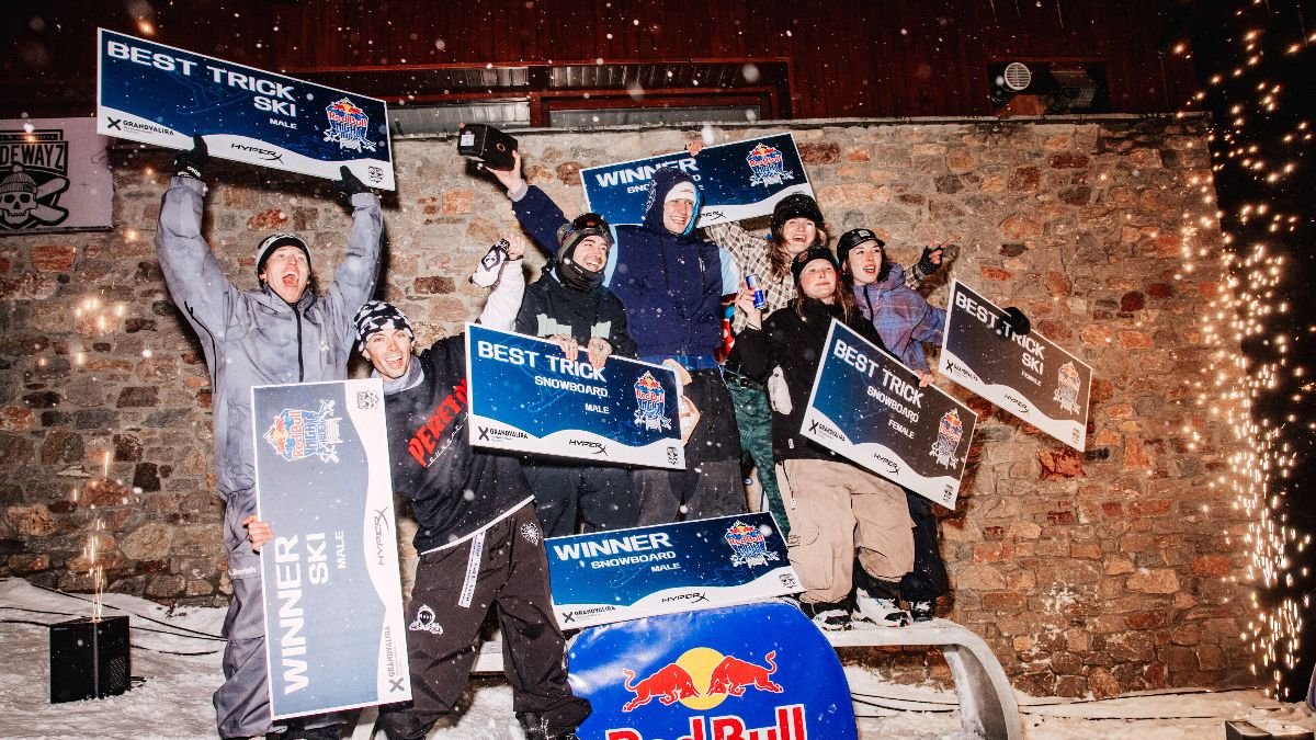 Els premiats de la Red Bull Night Rider 2026.