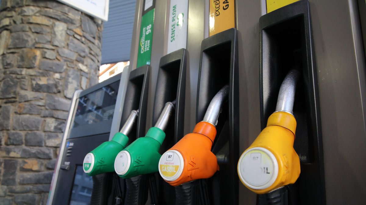 El preu dels carburants va baixar al gener.
