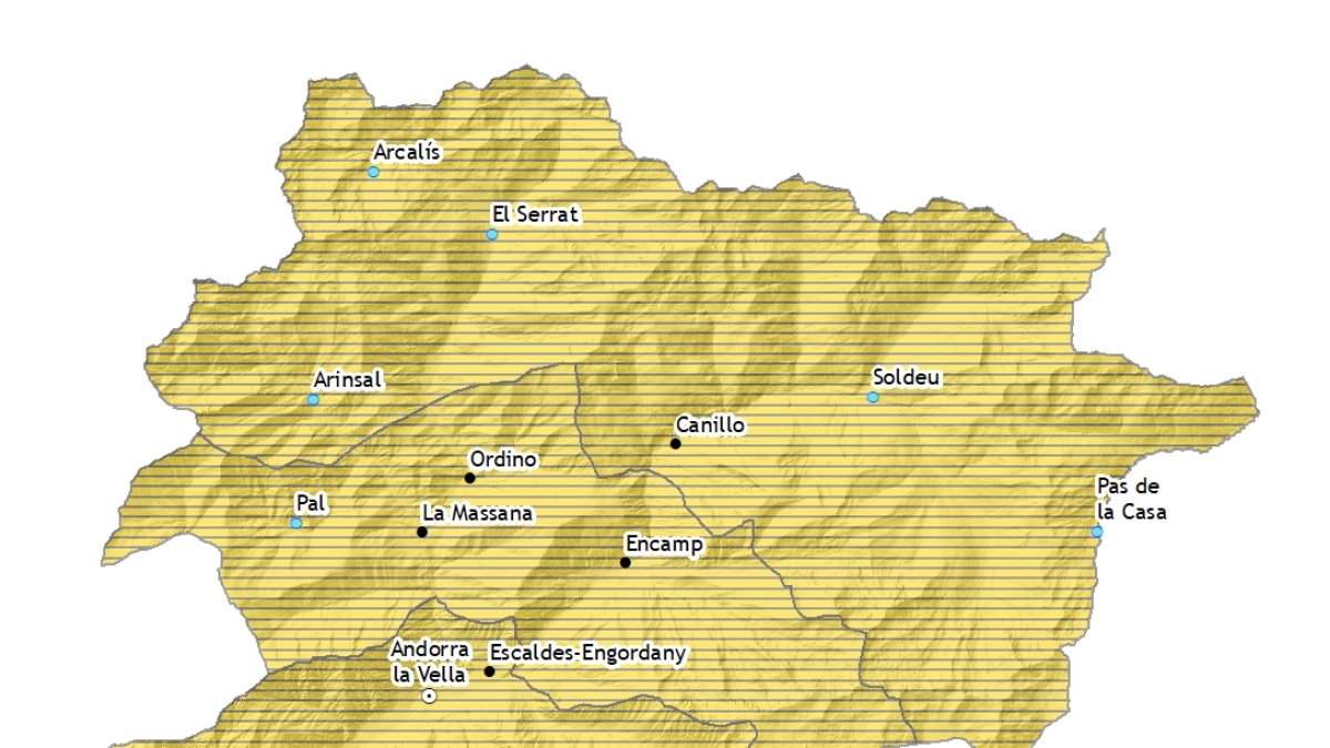 Avís groc per vent demà.