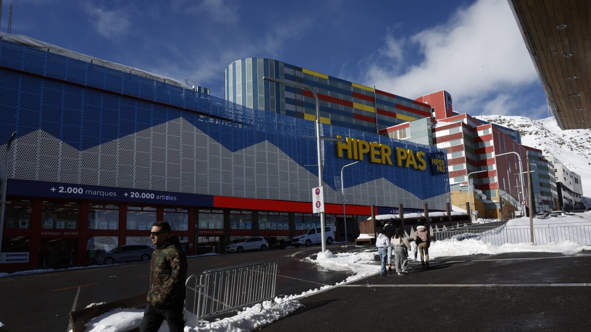 L'Hiper Pas d'Encamp.