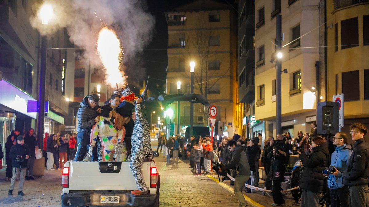 Celebració del carnaval a Encamp dimarts al vespre