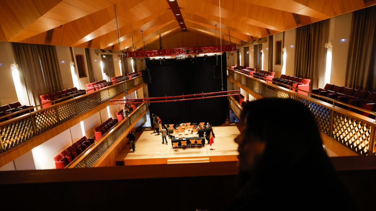 Presentació de la reforma de l’Auditori.