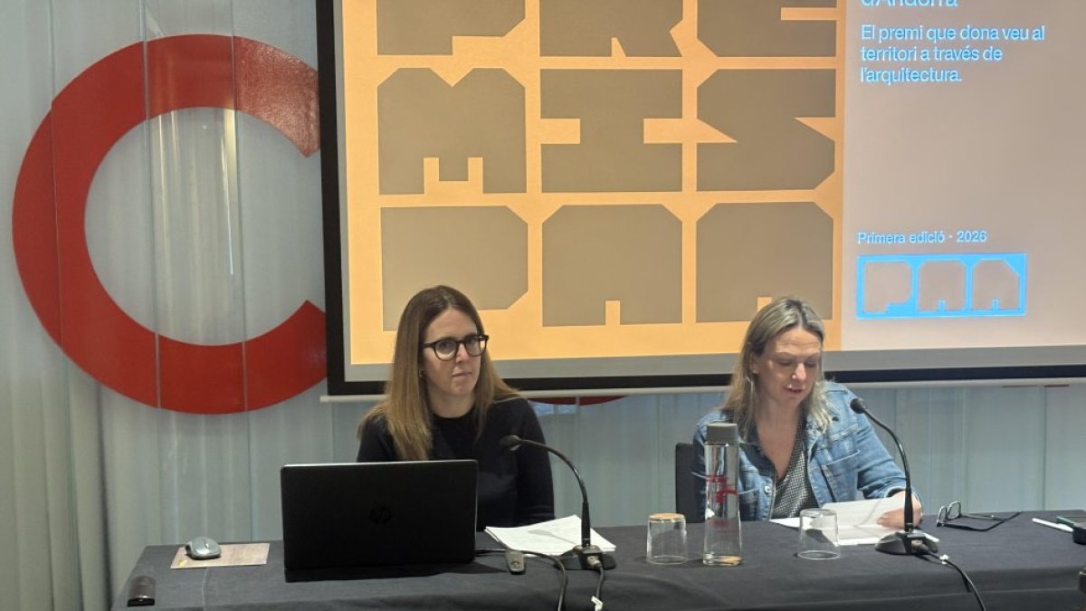 La presentació dels premis d’Arquitectura.