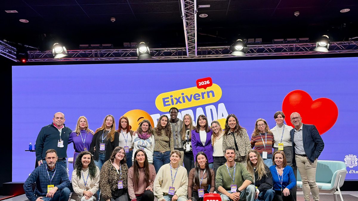 Un moment de la trobada amb els creadors de contingut.