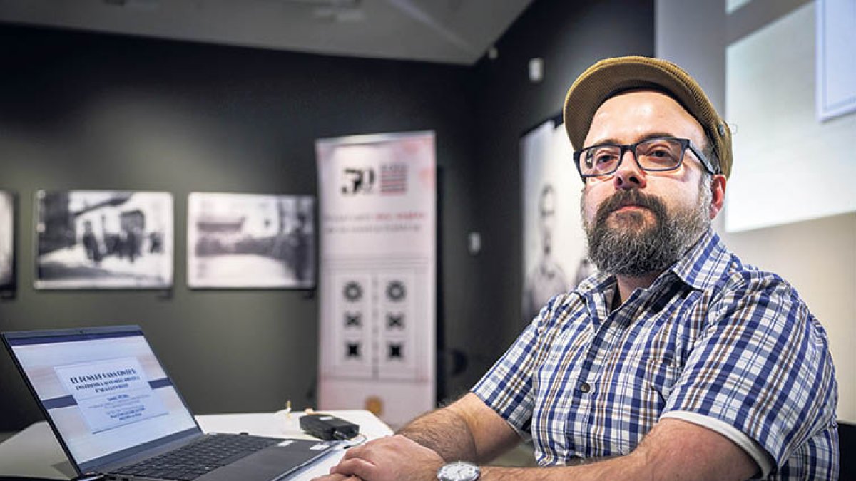 Daniel Fité, autor de l’estudi sobre el fons de Casa Cintet.