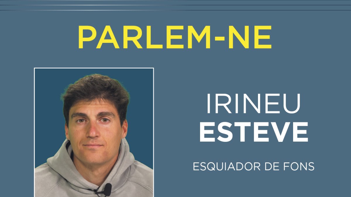 Parlem-ne amb Irineu Esteve