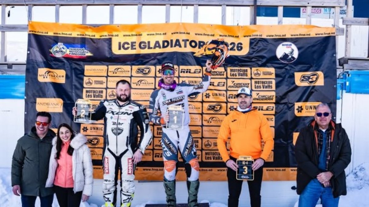 Un podi dels Ice Gladiators.