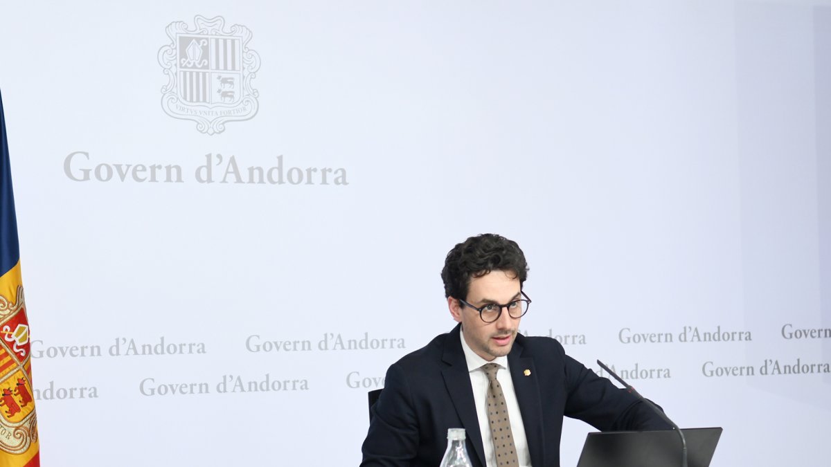 El ministre portaveu, ahir.