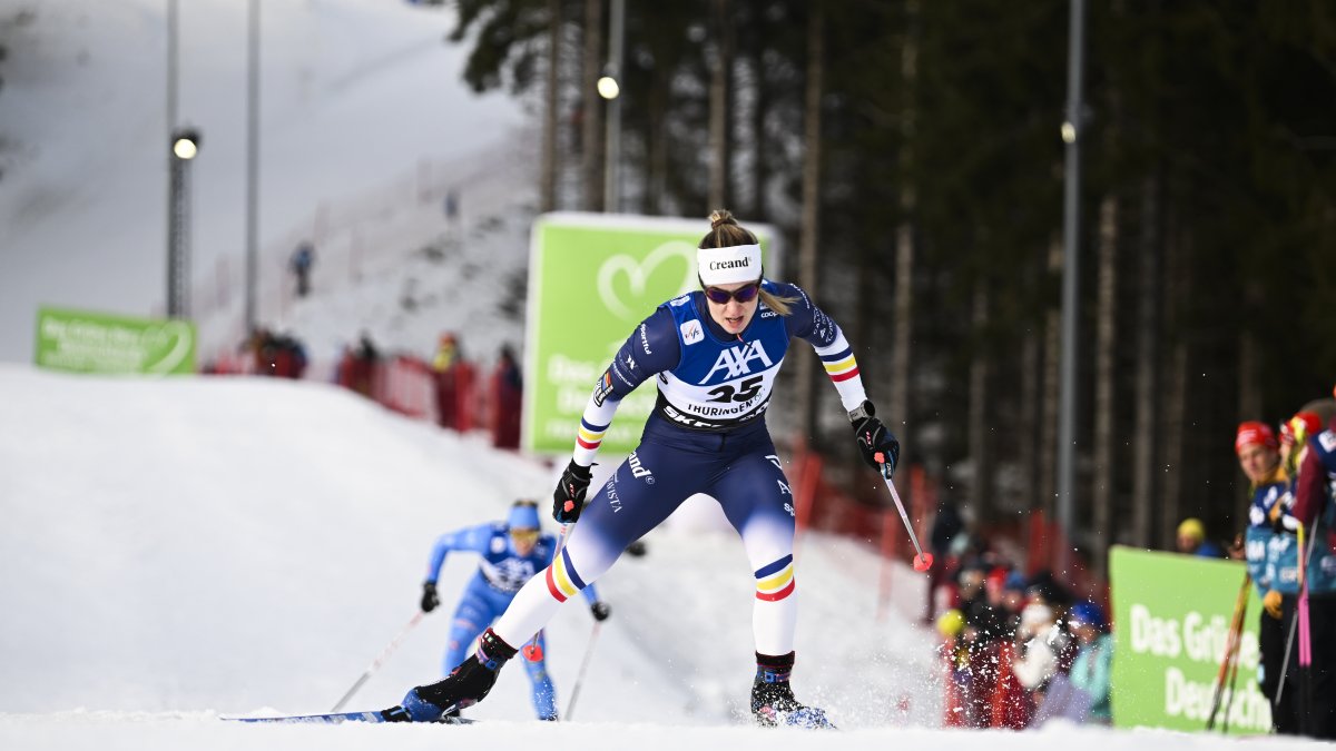 Gina del Rio, a Oberhof.