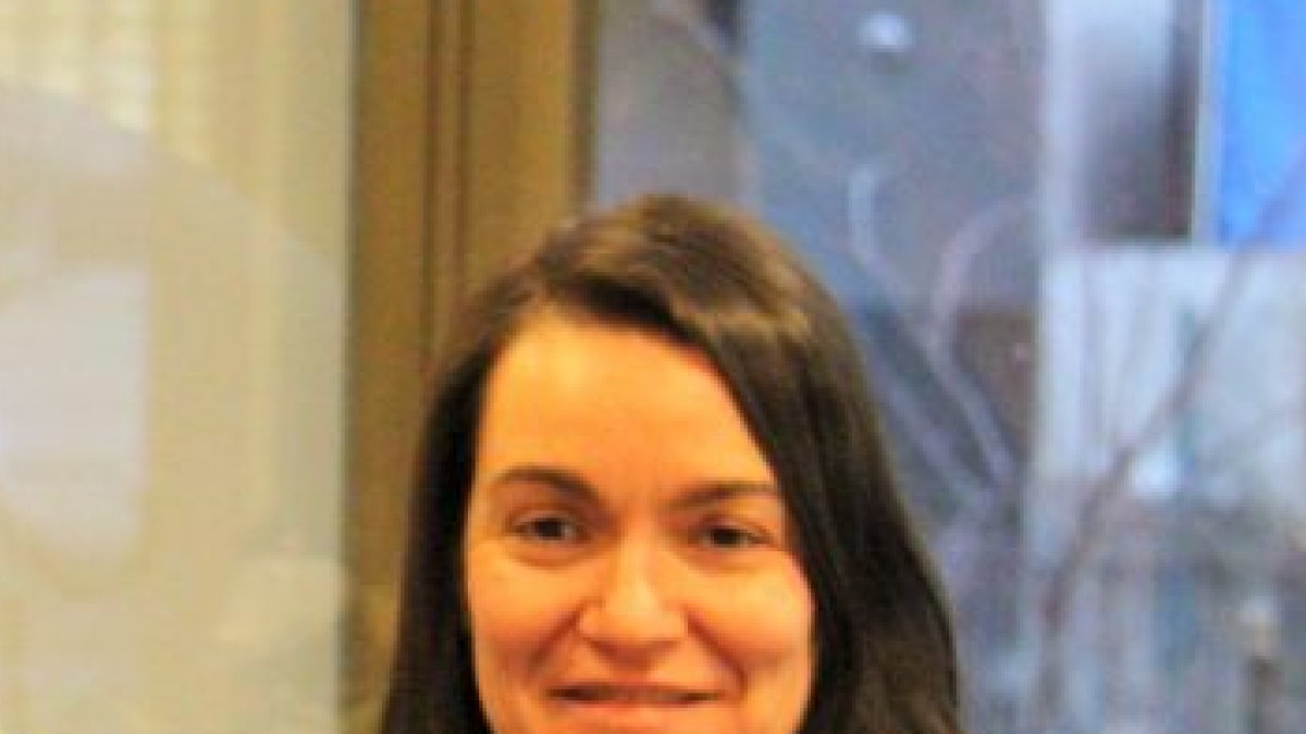 La candidata a degana Margarida Marticella.