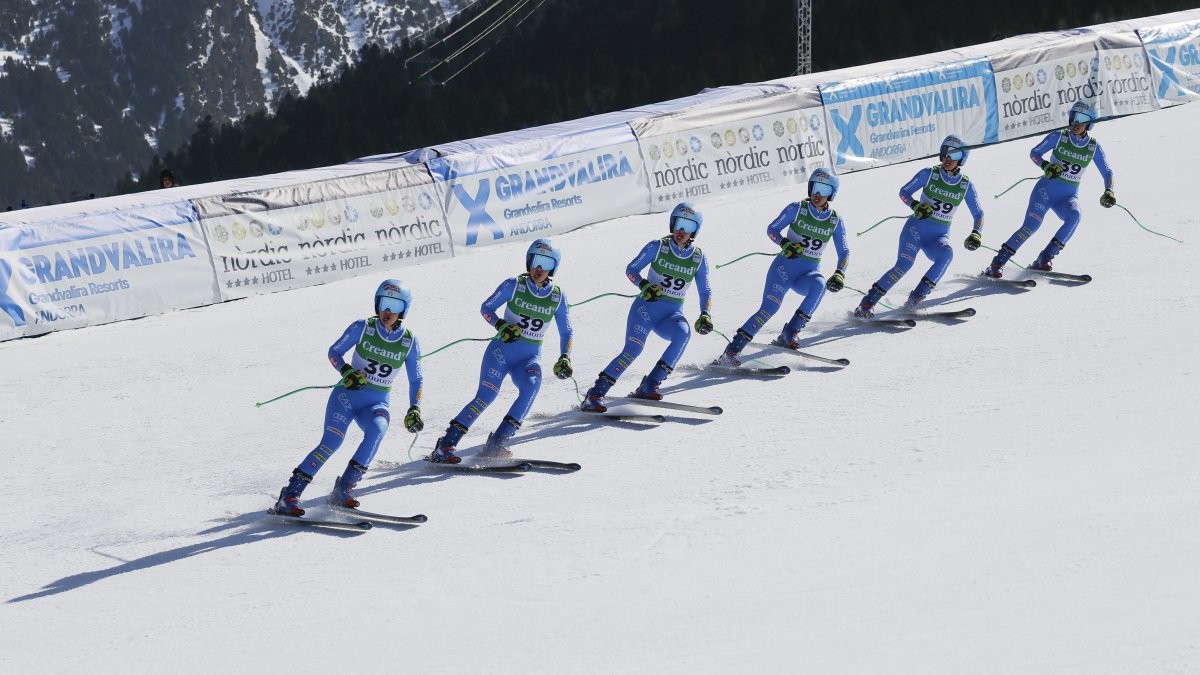 Roberta Melesi a l’entrenament d’ahir.