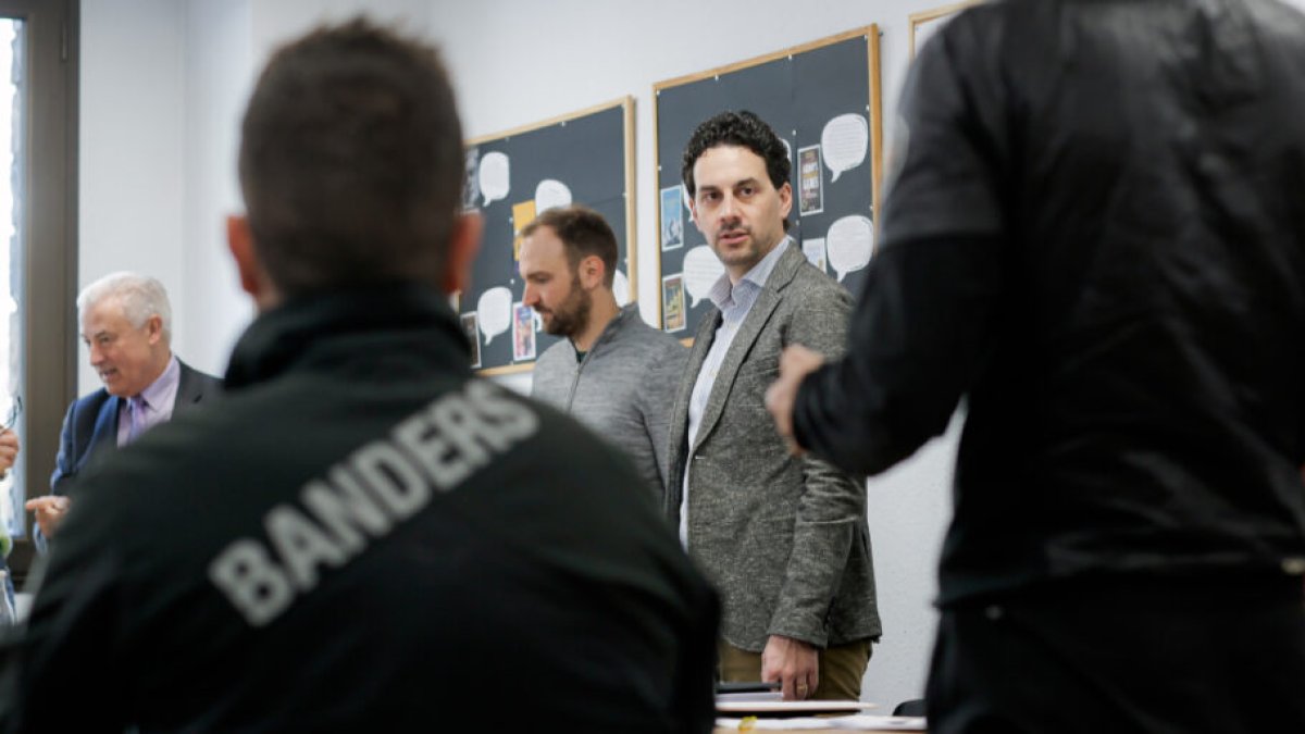 La sessió de la Comissió de seguiment de la pesca que ha tingut lloc aquest divendres.