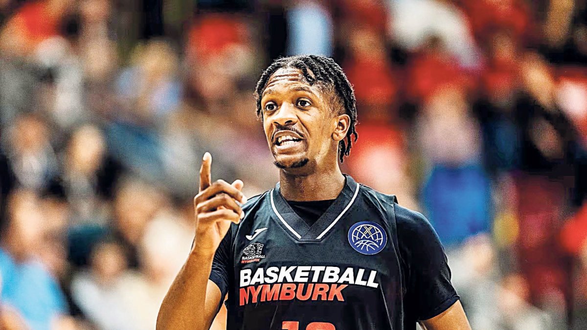 Jabari Rice, en un partit de la Champions aquesta temporada amb el Nymburk.