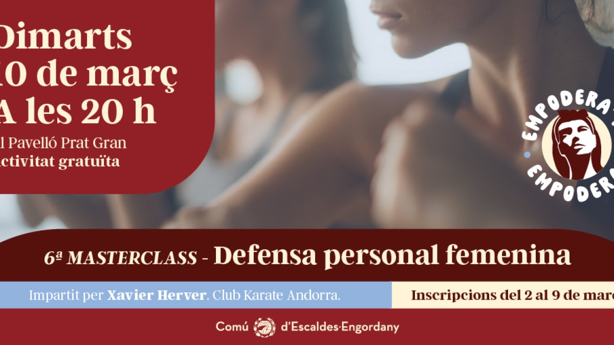 Masterclass Defensa personal femenina