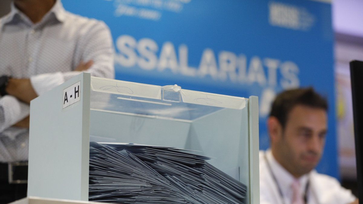 Les urnes habilitades a la CASS en les darreres eleccions.
