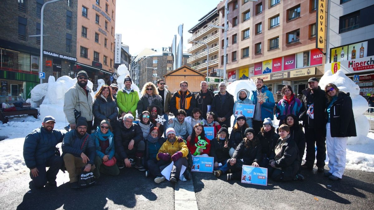 Imatge dels participants del concurs.