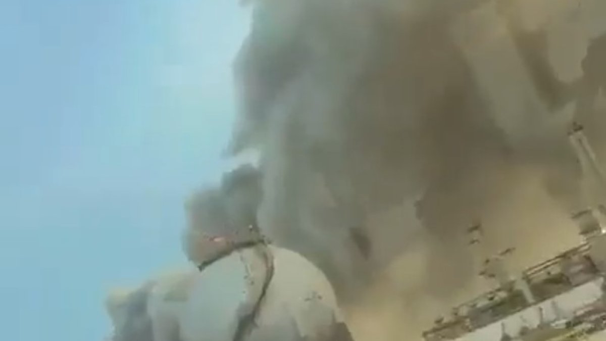 l'Iran ha atacat la refineria de petroli Aramco Ras Tanura