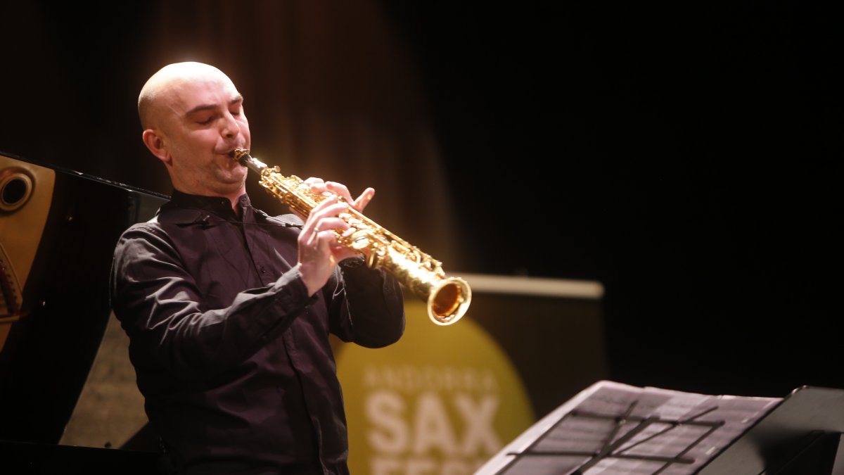 Un saxofonista en l’edicció de l’any passat.
