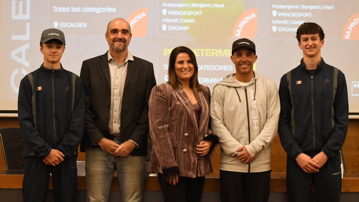 Presentació de l’acord de patrocini FAT-Andbank.