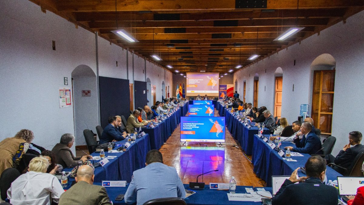 La trobada d'alt nivell celebrada a Guatemala en la qual ha participat Protecció Civil d'Andorra.