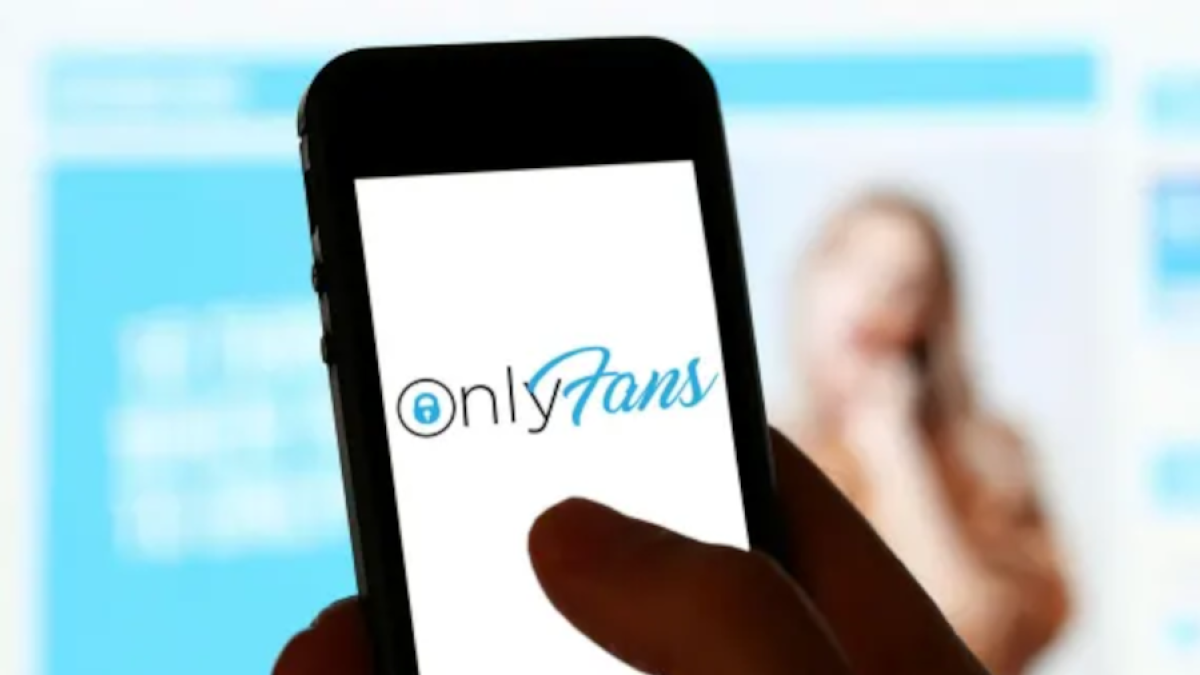 Un telèfon mòbil amb OnlyFans.