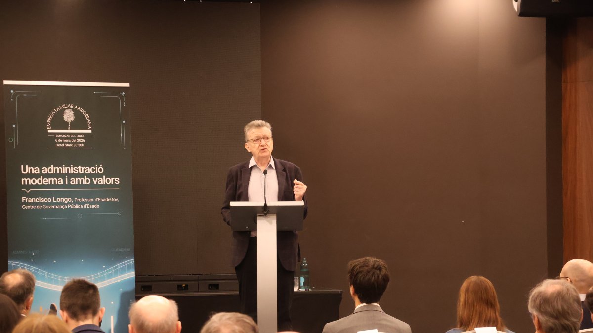 L’expert en governança Francisco Longo.