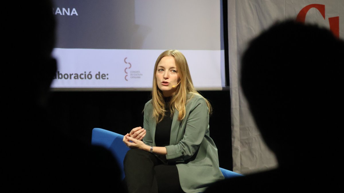 La responsable de recursos humans del centre d'oci Unnic, Marina Llompart.