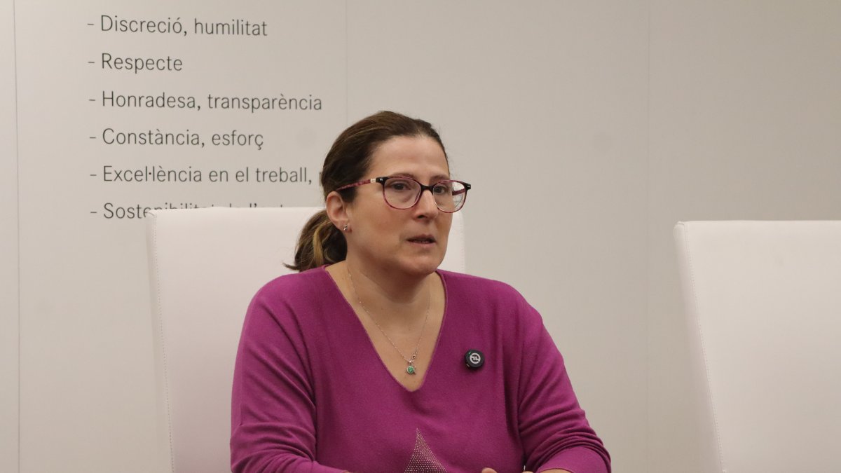Soledad Prieto, l'actual cap d'explotació d'Eco Grup.