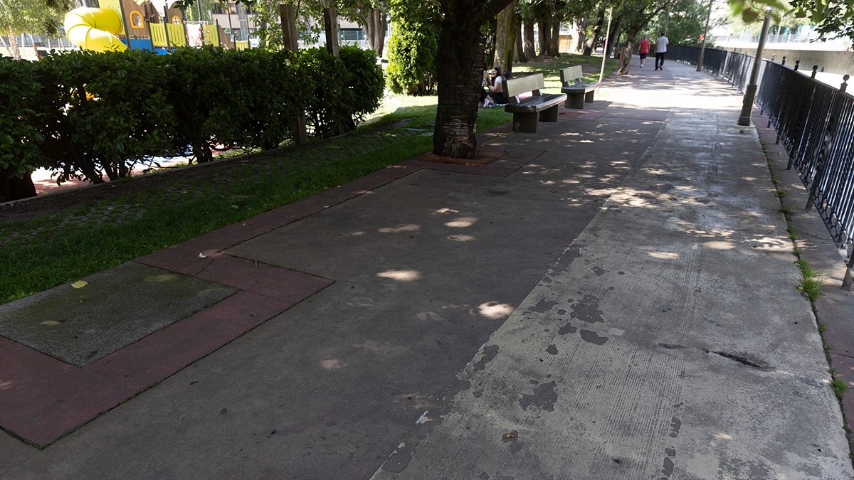 El passeig del riu d’Andorra la Vella.