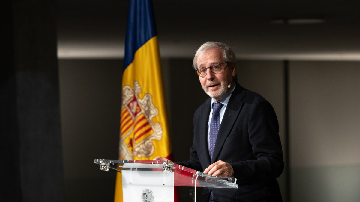 Enric Fossas durant la ponència.