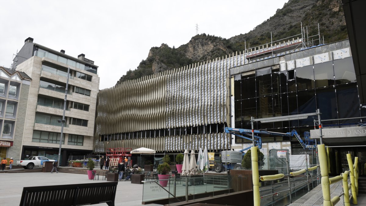 El Centre Cultural de Sant Julià de Lòria, ahir.