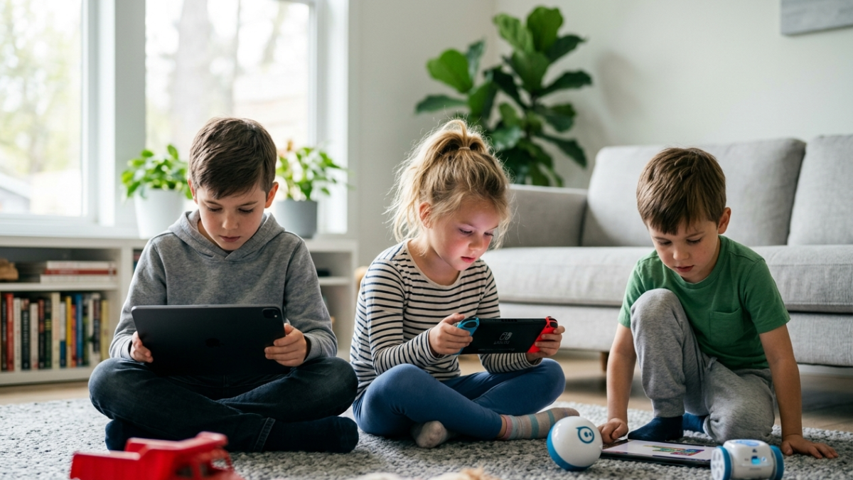 L’abús de les pantalles a la infància pot perjudicar el desenvolupament dels nens.