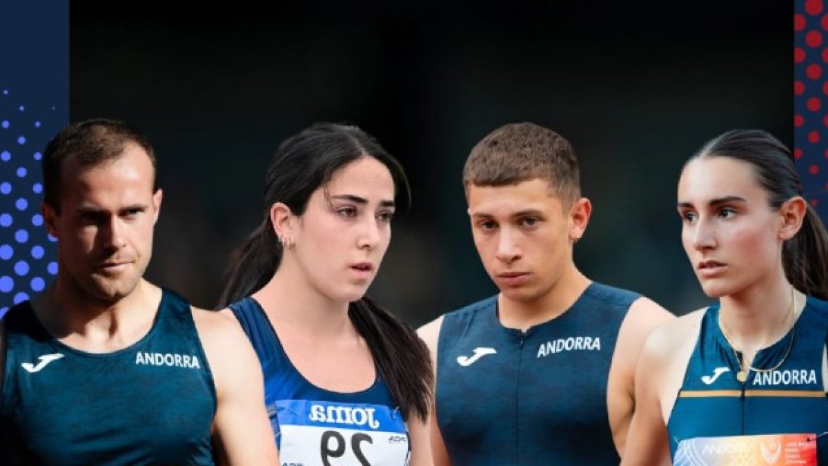 Guillem Arderiu, Bruna Luque, Dylan Ben-Ahmed i Noa Godoy