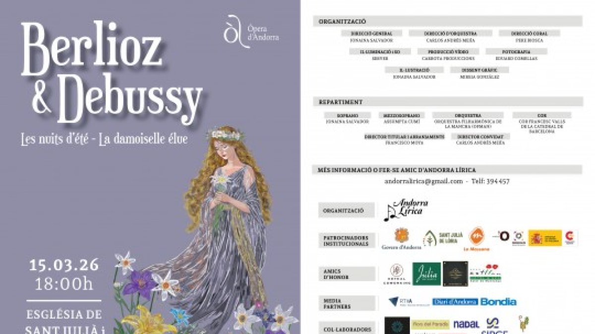 Berlioz & Bebussy. les nuits d’été - la damoiselle Élue