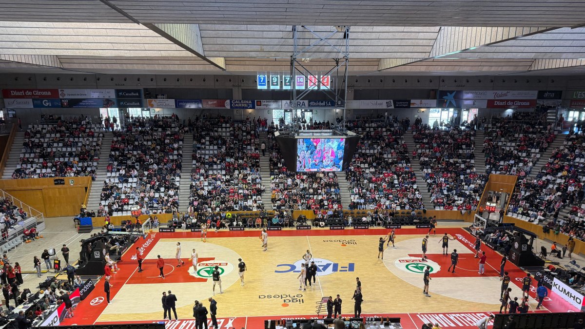 El Pavelló de Girona-Fontajau.