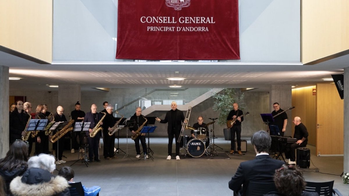 Una de les actuacions pel 33è aniversari de la Constitució.