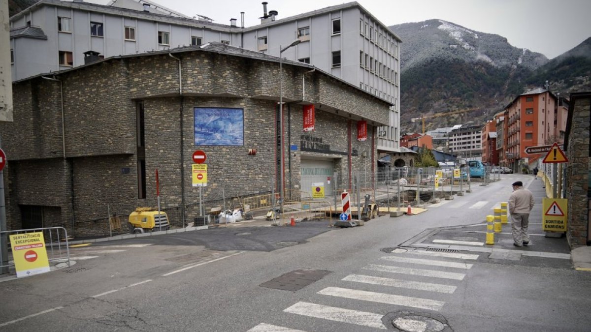El carrer de la Molina.