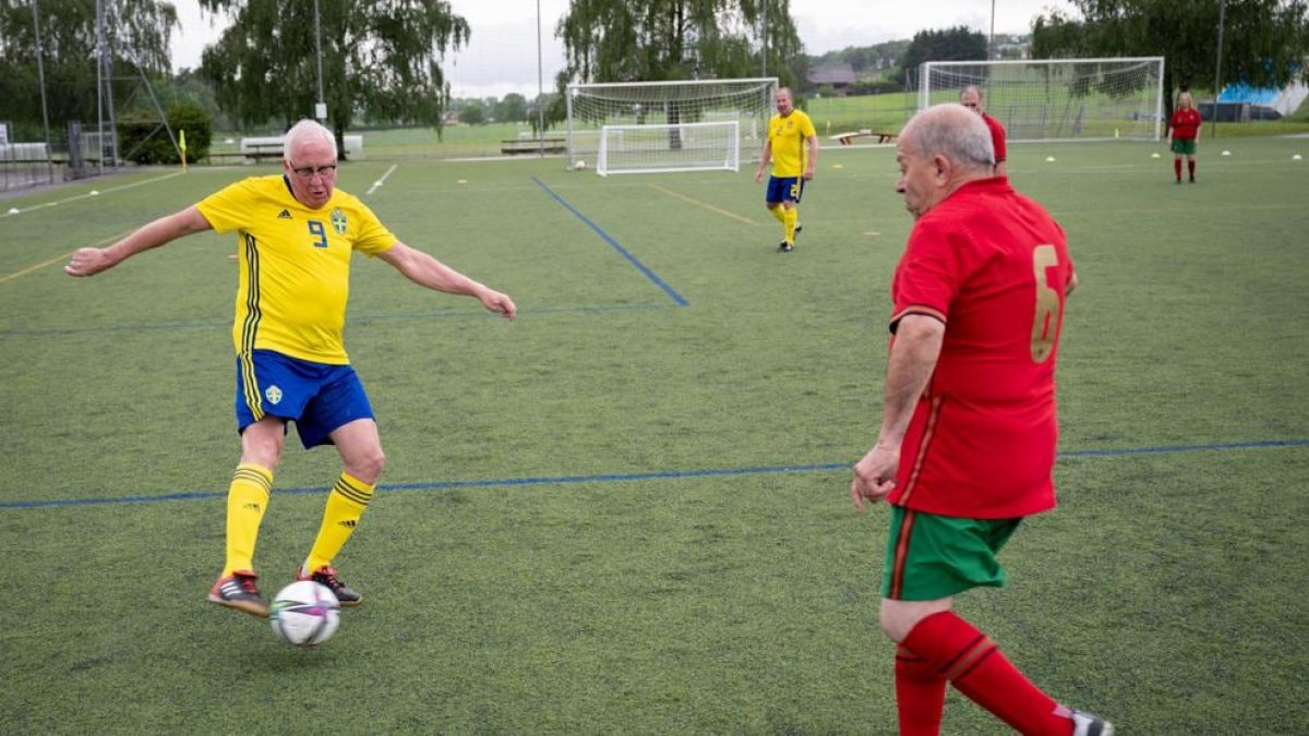 Torneig de ‘walking football’ impulsat per la UEFA.