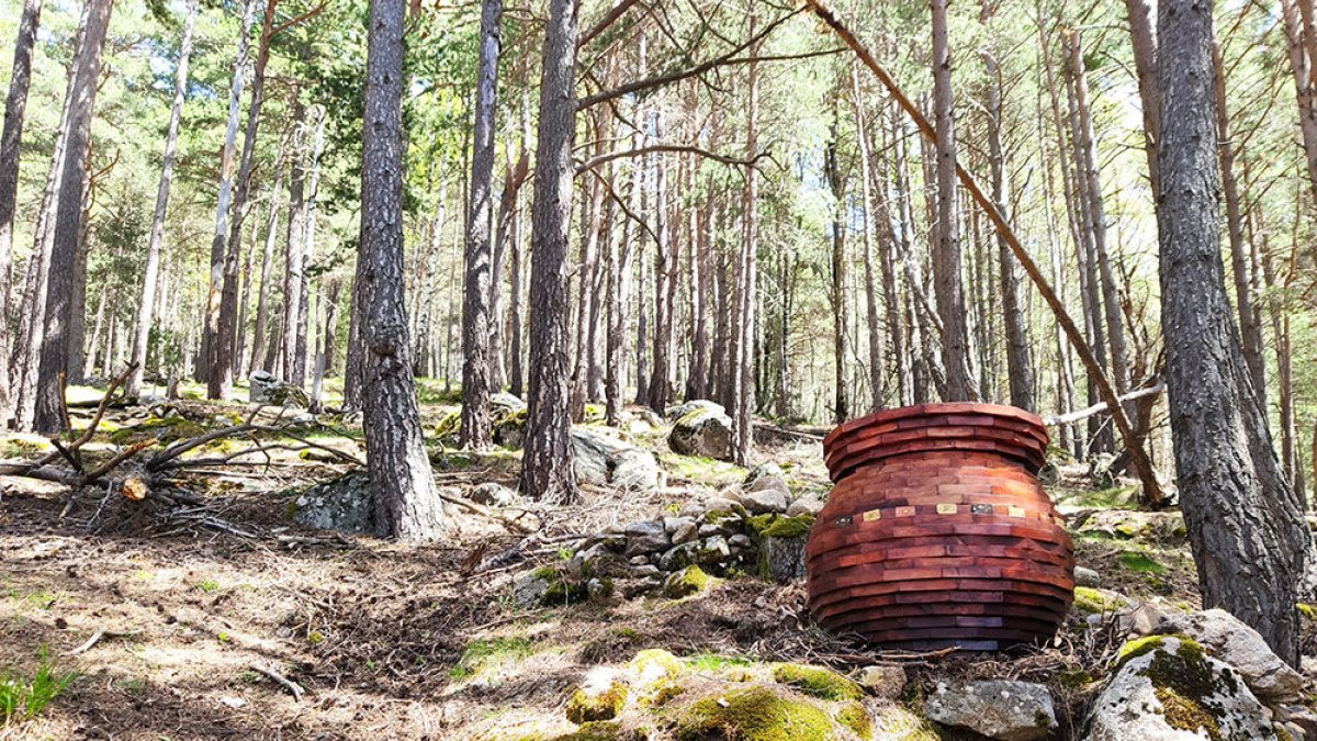 Aparcament de l’àrea turística de Comabella