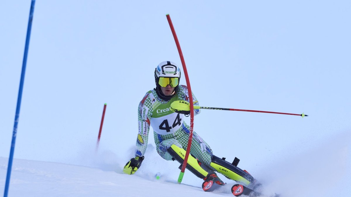 Àlvar Calvo, en una prova anterior.