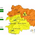 L'avís taronja per neu i vent afecta el nord del Principat