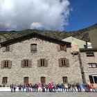 La façana de Casa de la Vall.