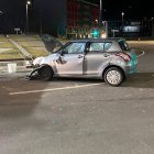 Un dels cotxes implicat a l'accident